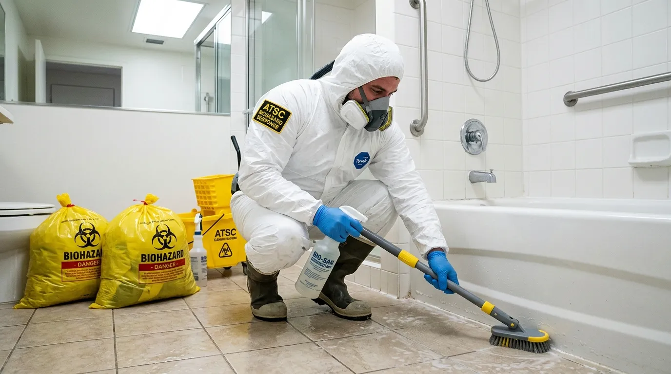 Decontamination equipment deployed for Blood Cleanup in Old Bethpage